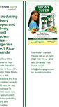 Mobile Screenshot of ebonyagro.com